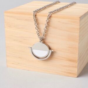 Baublebar Snowfall Reversible Pendant Necklace